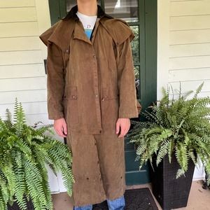 Kakadu Traders Trench Coat Size Large